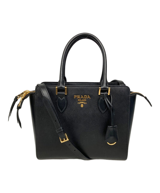 [Pre-owned] PRADA SAFFIANO SOFT 2WAY shoulder bag 1BA113
