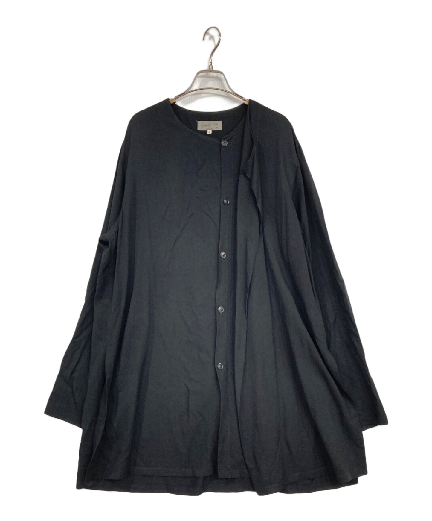 [Pre-owned] Yohji Yamamoto pour homme rayon shirt HD-B61-213