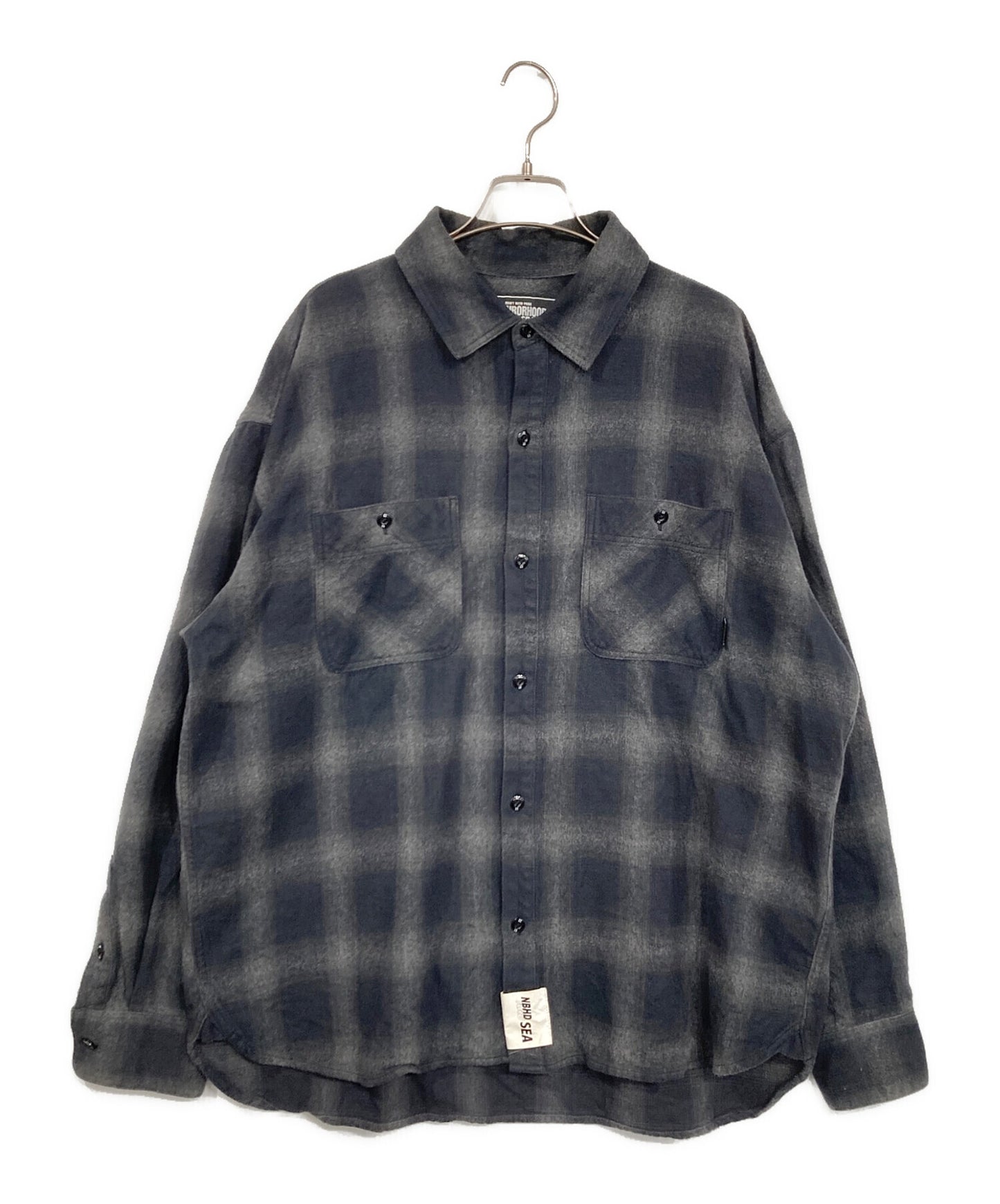 [Pre-owned] NEIGHBORHOOD OMBRE CHECK SHIRT 231AQWSN-SHM01S