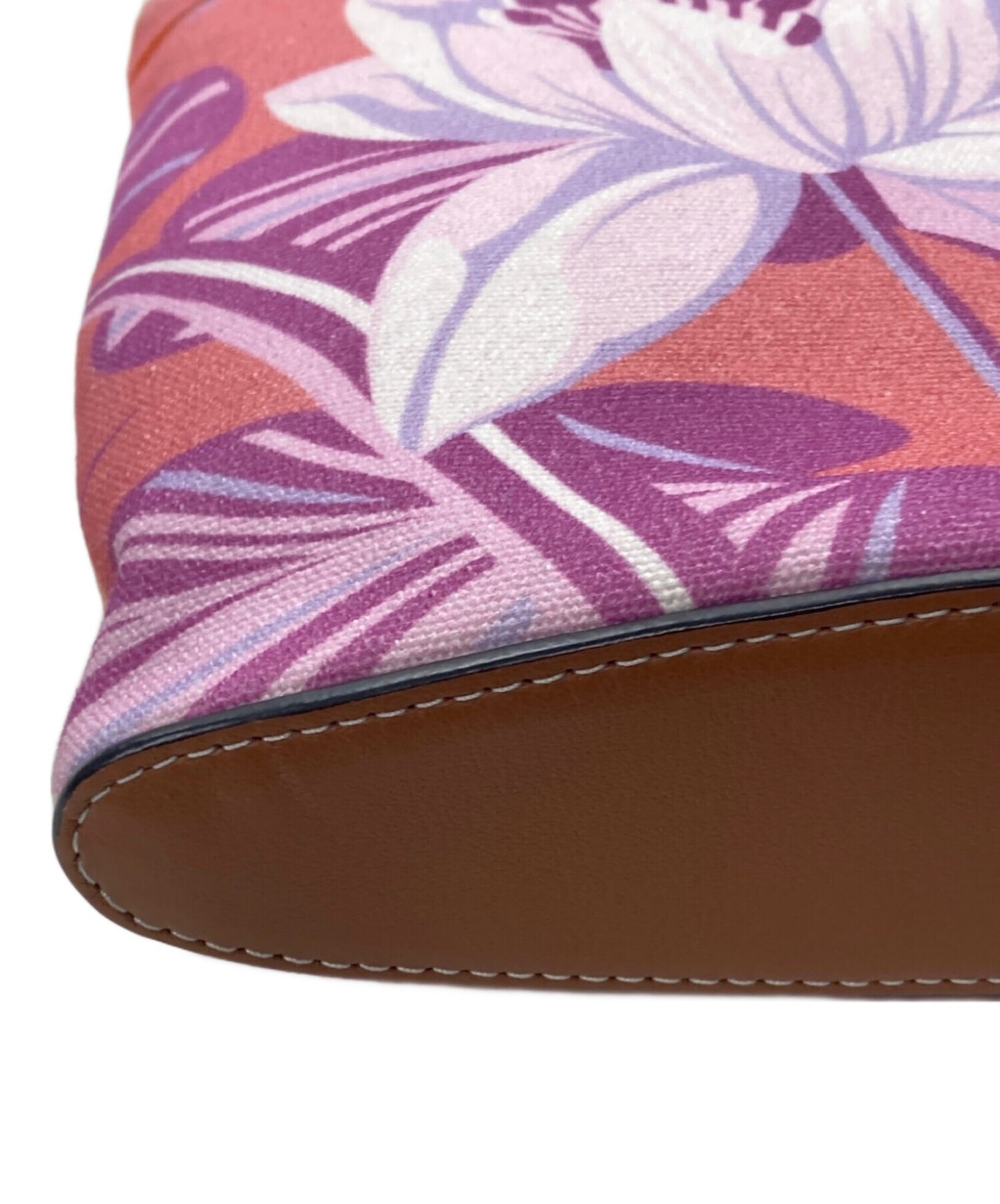 [Pre-owned] LOEWE Canvas Leather Clutch Bag