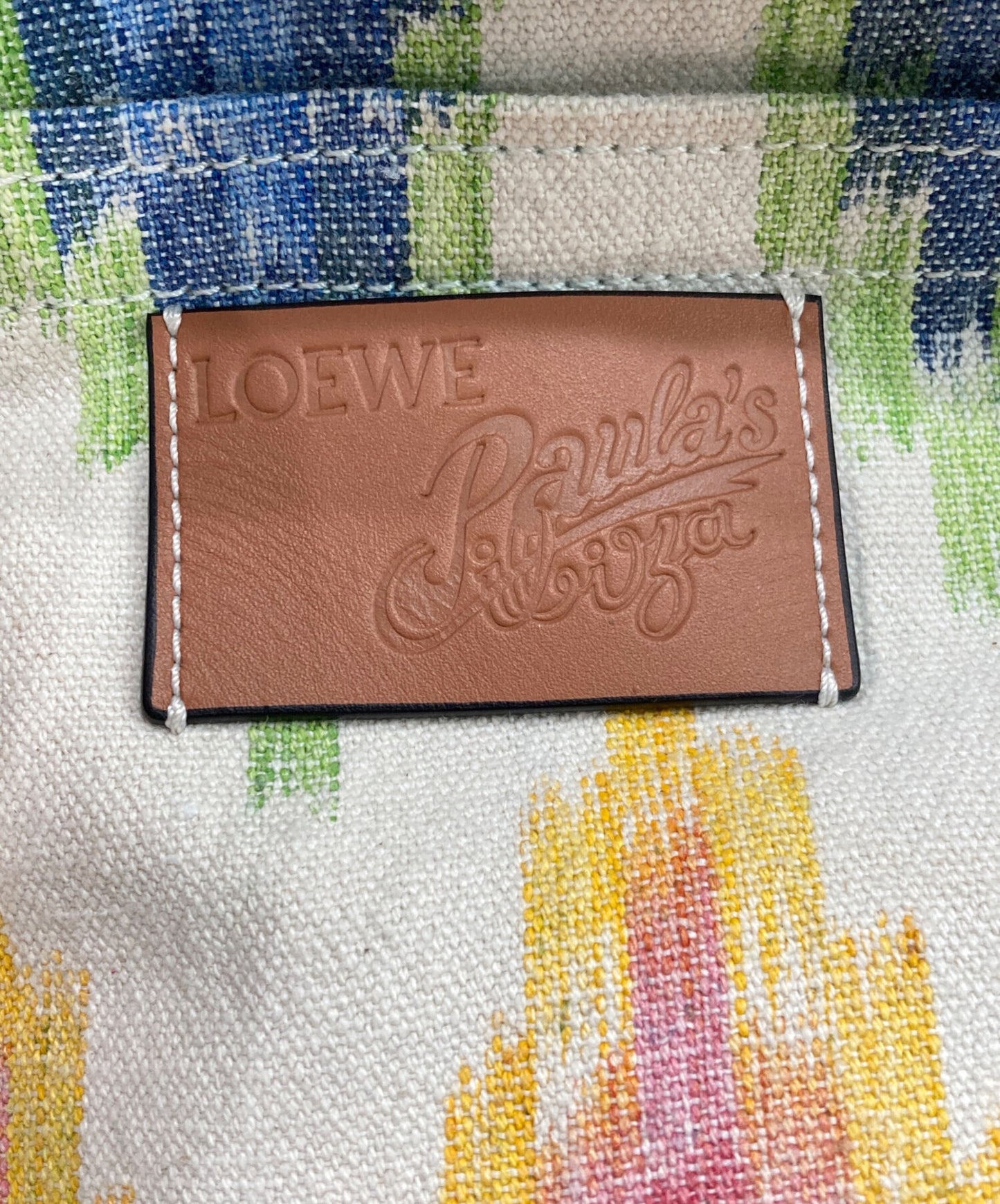 [Pre-owned] LOEWE Beach Cabas Tote Bag