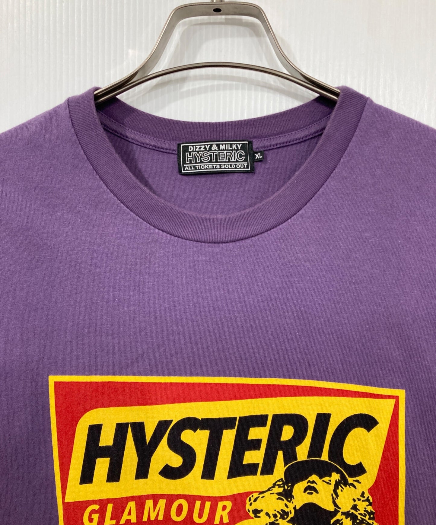 [Pre-owned] Hysteric Glamour TAKE YOUR TIME T-shirt 02241CT14