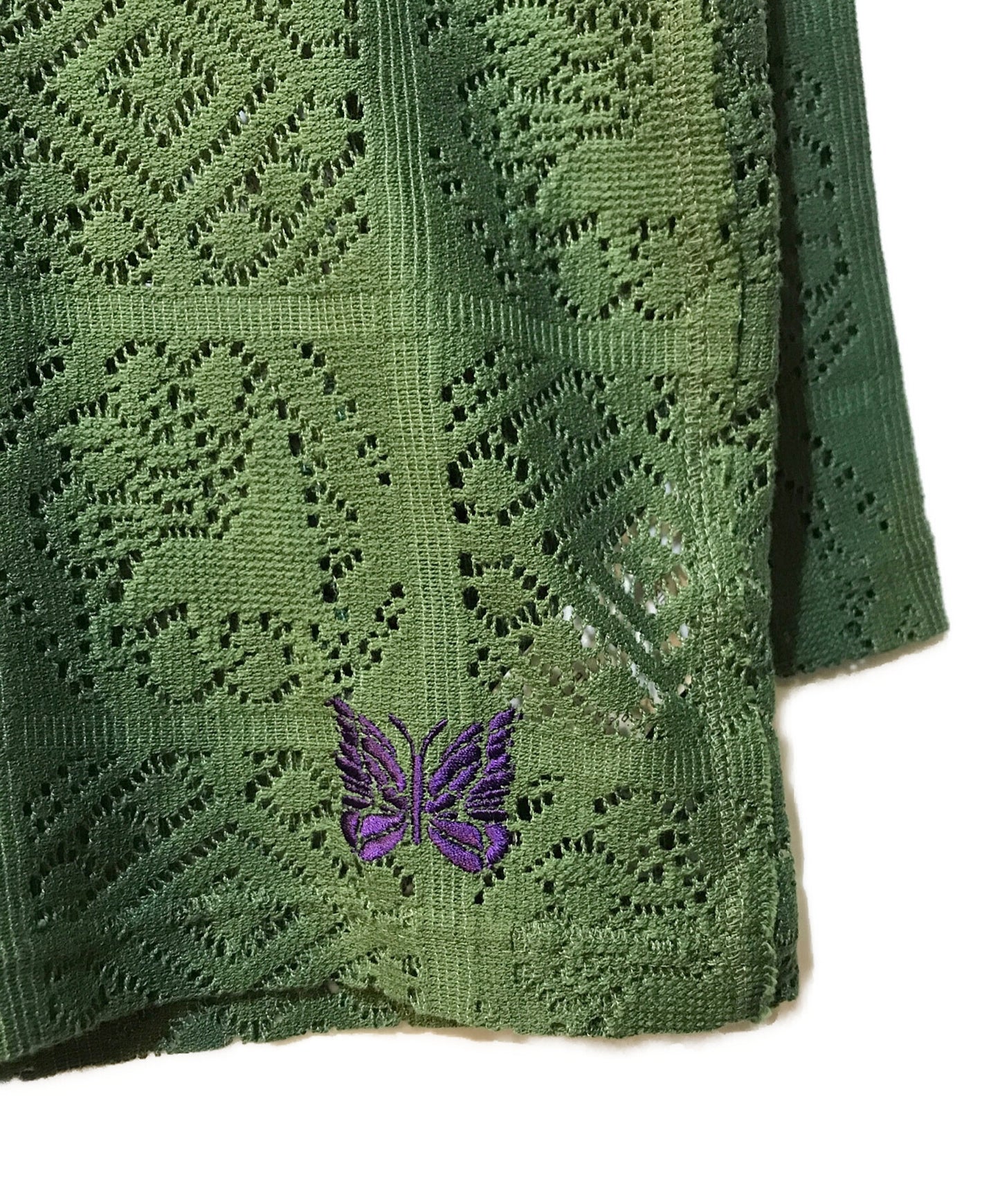 [Pre-owned] Needles Jah Lion Race / Lace Cut & Sew / Cutwork / Long Sleeve Cut & Sew 23SS-CSS-071