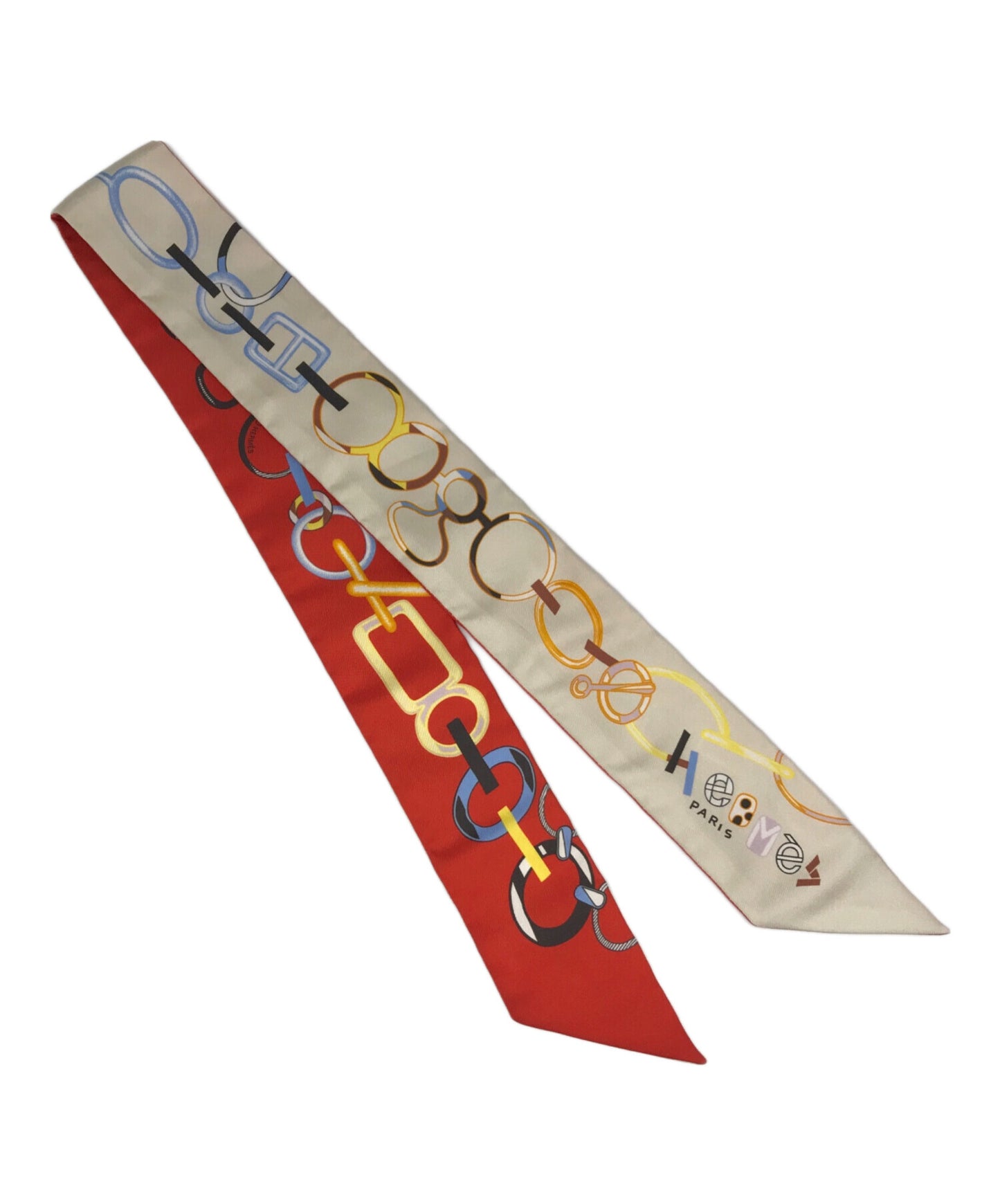 [Pre-owned] HERMES Twillie Scarf / Silk Scarf / Do Re Boucles / Do Re Boucles