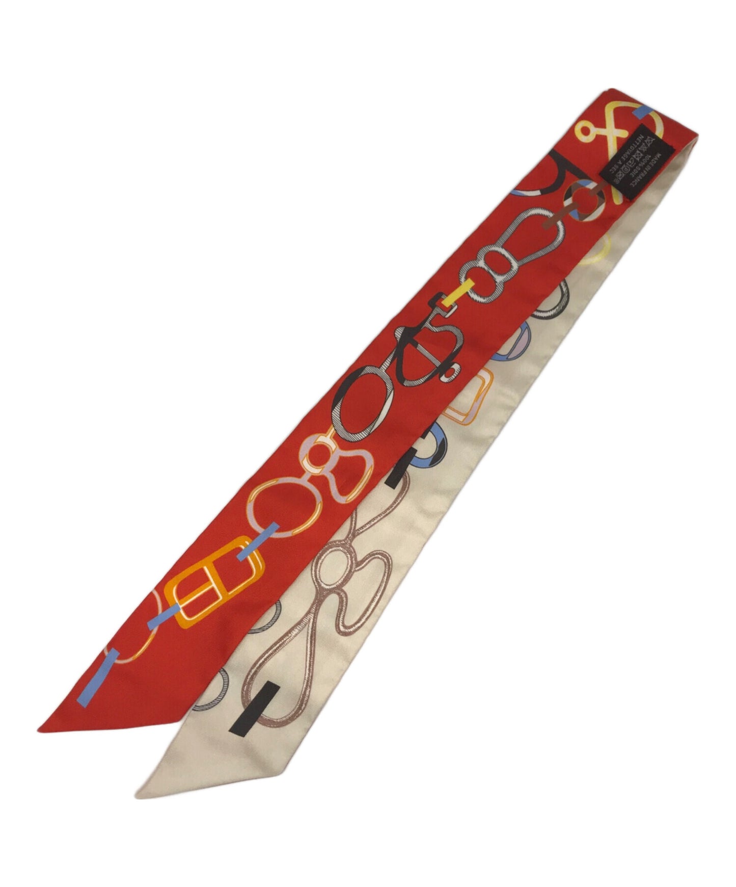 [Pre-owned] HERMES Twillie Scarf / Silk Scarf / Do Re Boucles / Do Re Boucles