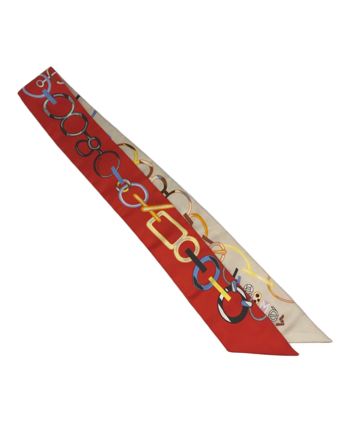 [Pre-owned] HERMES Twillie Scarf / Silk Scarf / Do Re Boucles / Do Re Boucles