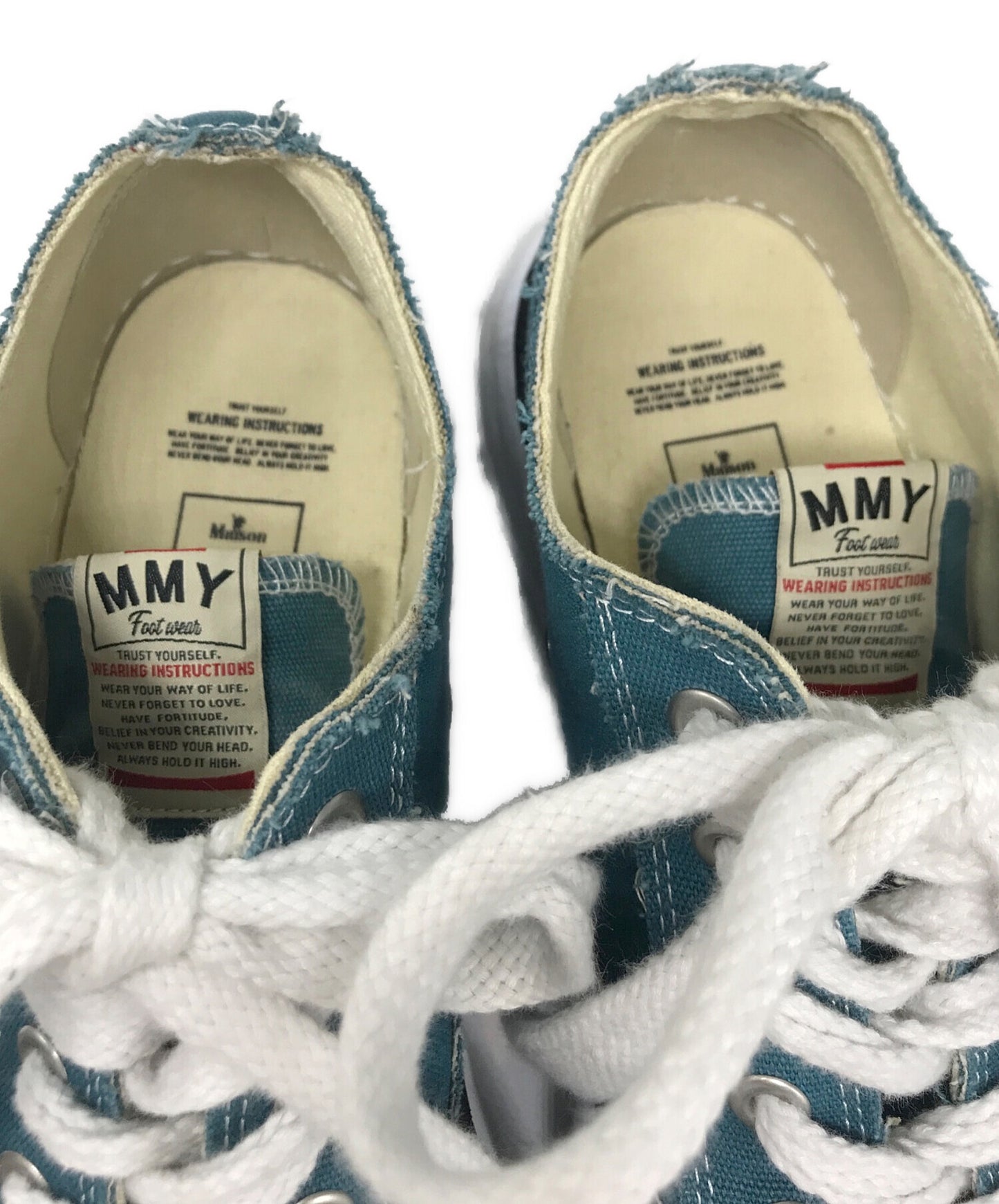 [Pre-owned] MIHARA YASUHIRO "PETERSON" original sole canvas lowcut sneaker A01FW702