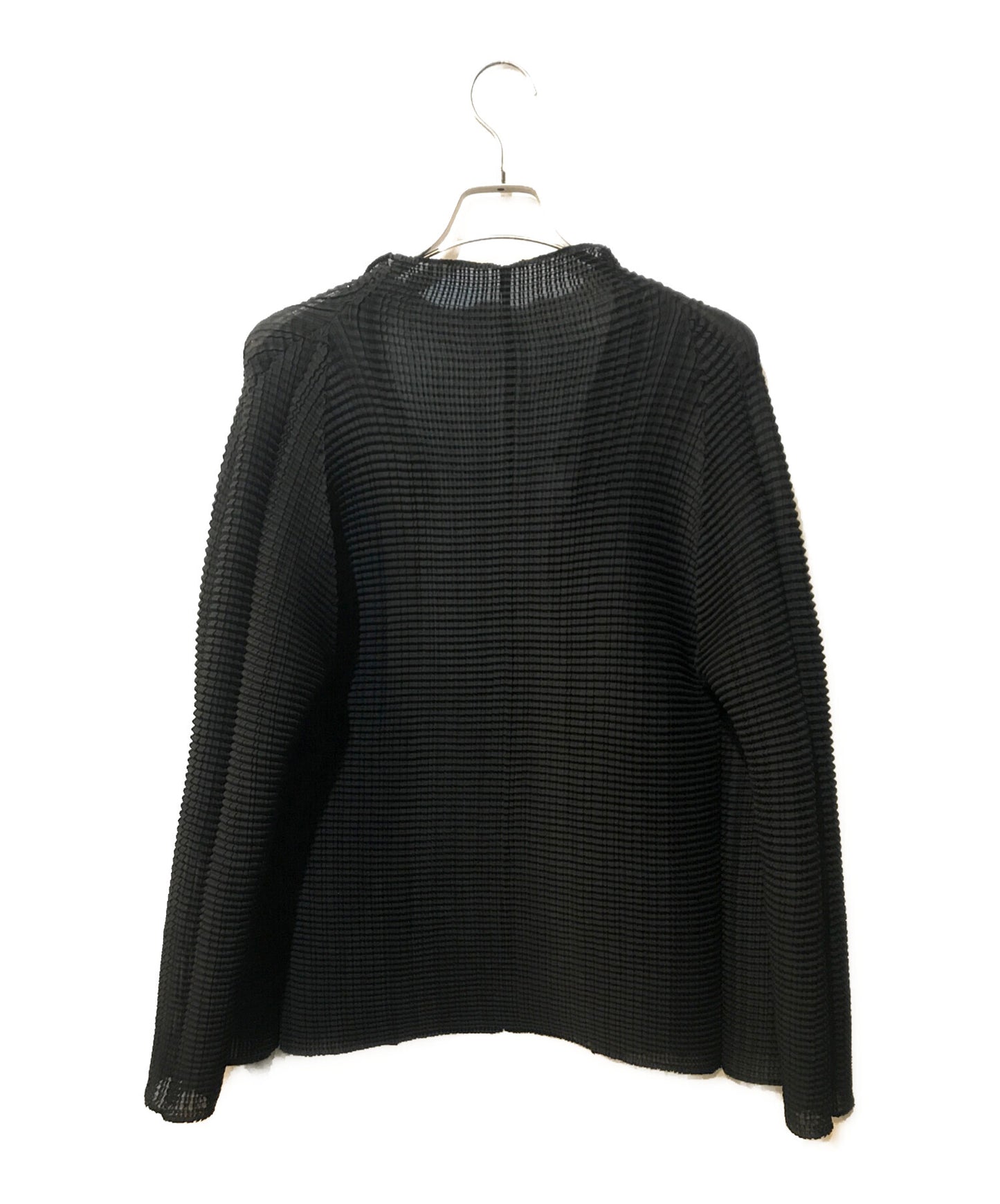 [Pre-owned] ISSEY MIYAKE pleated cardigan IM83FJ124