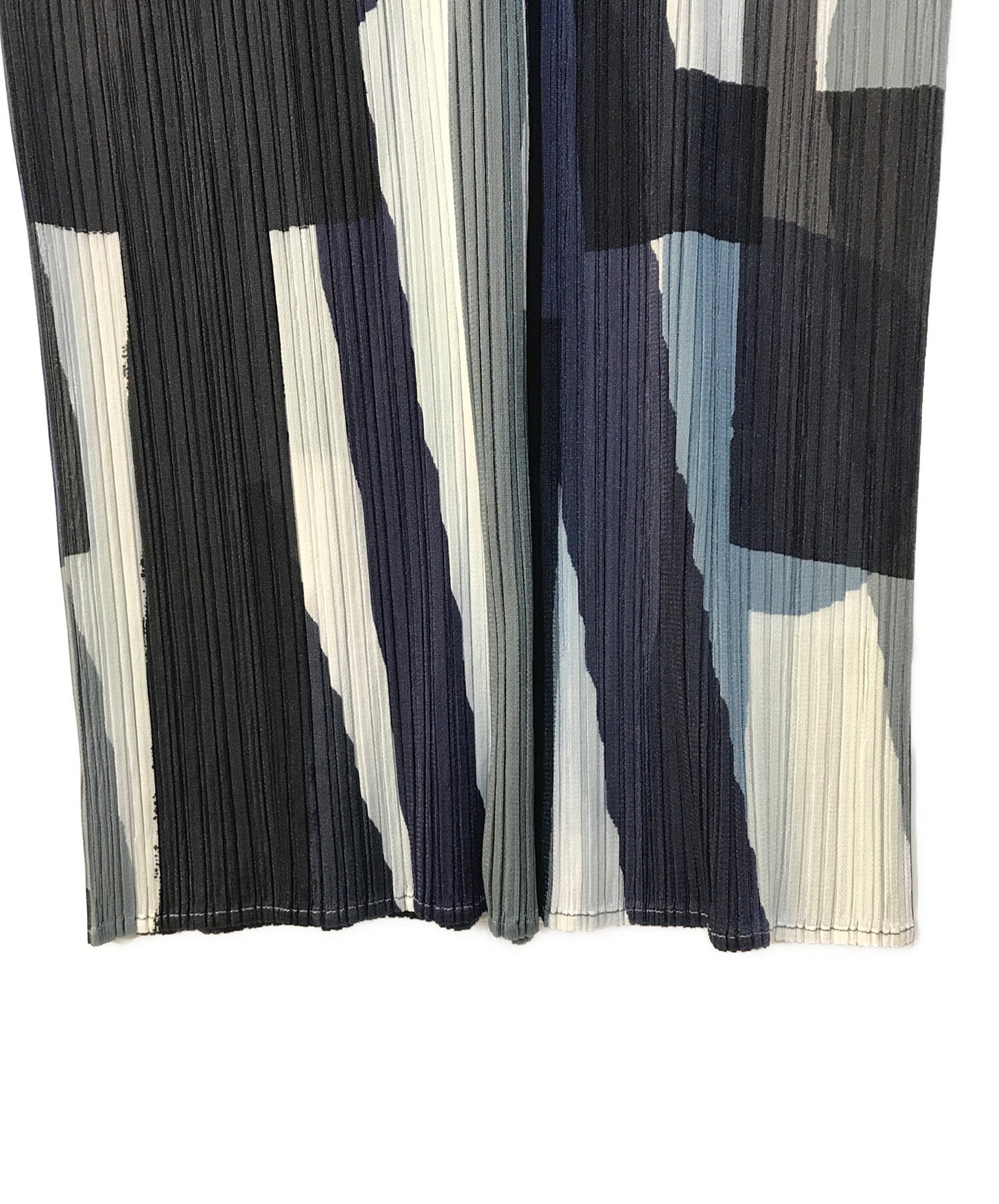 [Pre-owned] PLEATS PLEASE Geometric Pleated Sleeveless Dress PP31JH713