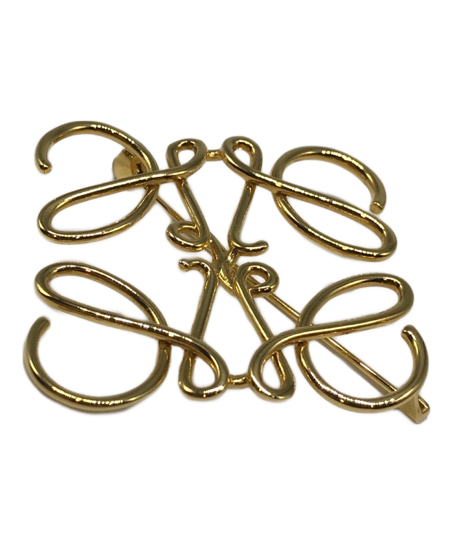 [Pre-owned] LOEWE anagram brooch