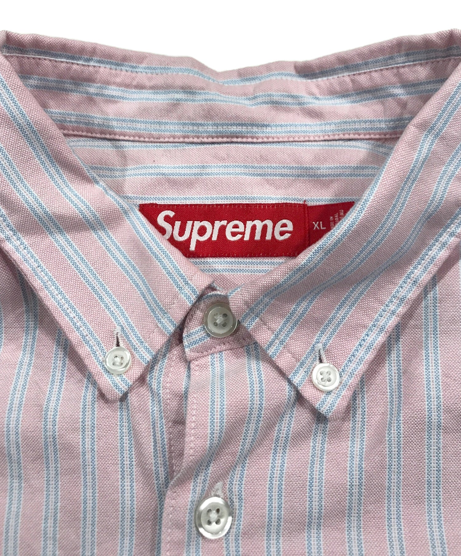 Pre-owned] SUPREME Loose Fit Oxford S/S Shirt 