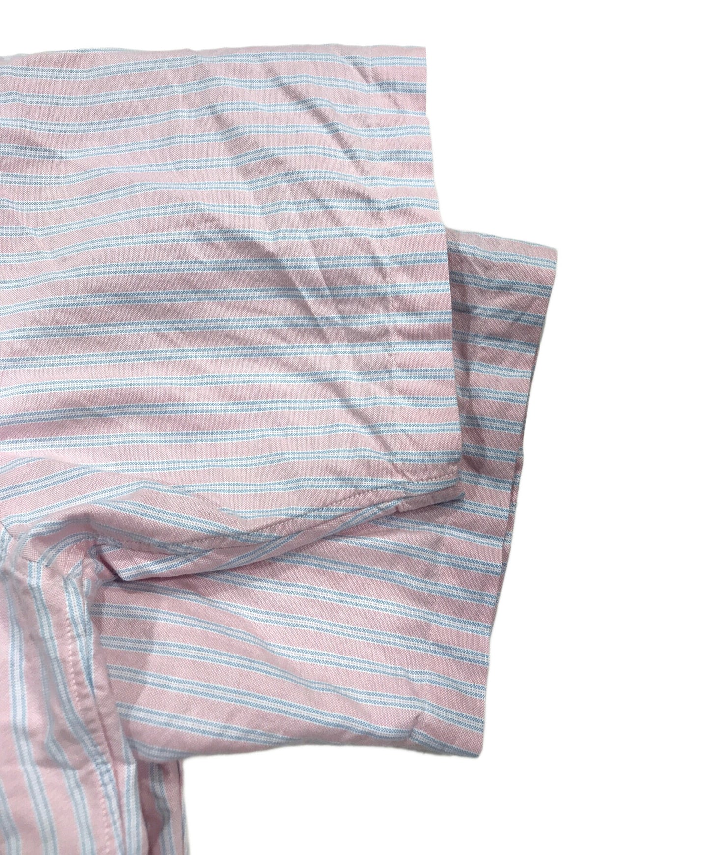 [Pre-owned] SUPREME Loose Fit Oxford S/S Shirt "Pink Stripe"