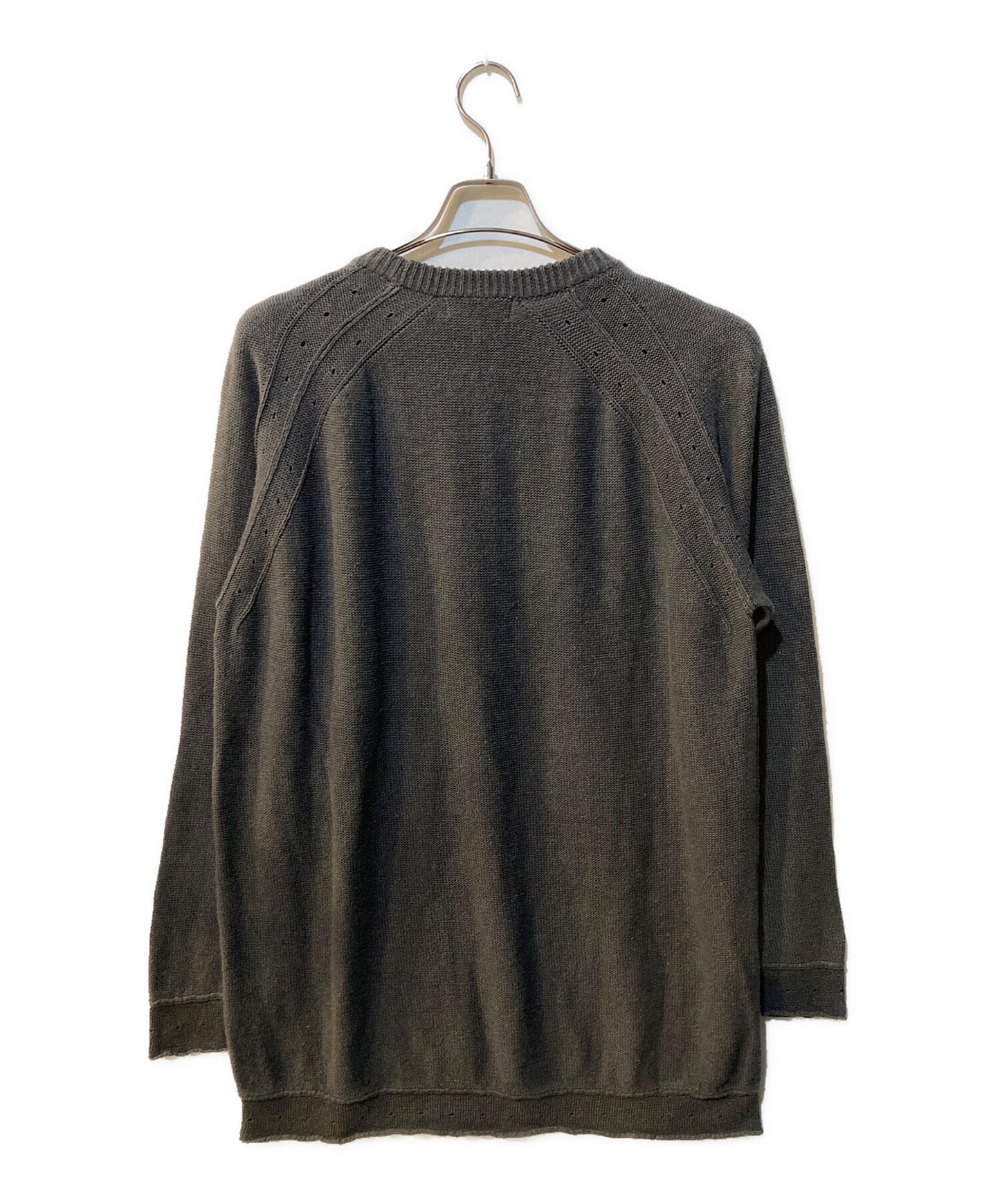 [Pre-owned] Yohji Yamamoto pour homme Linen long knit HZ-K48-980