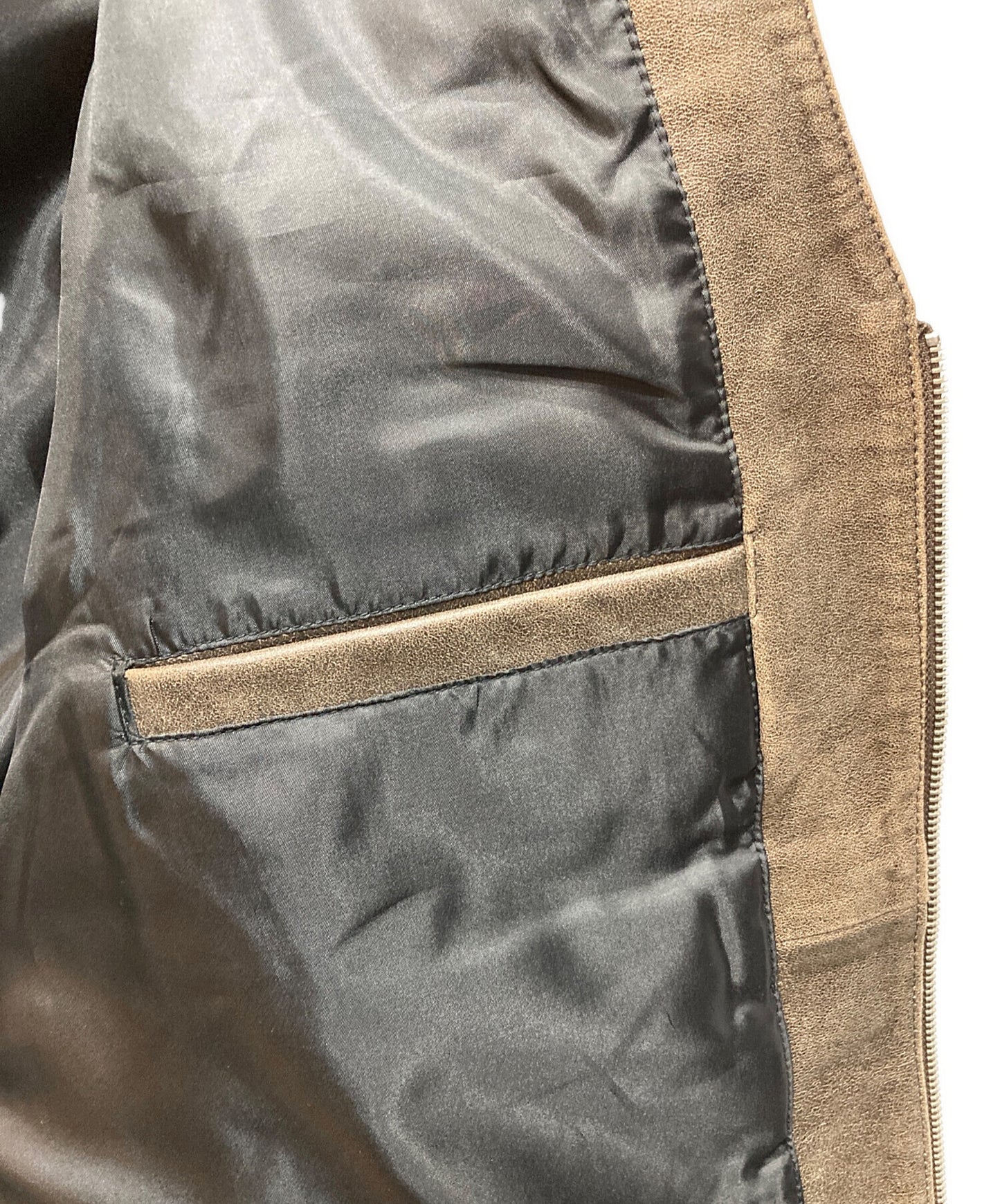 [Pre-owned] SUPREME Patchwork Leather Cargo Vest