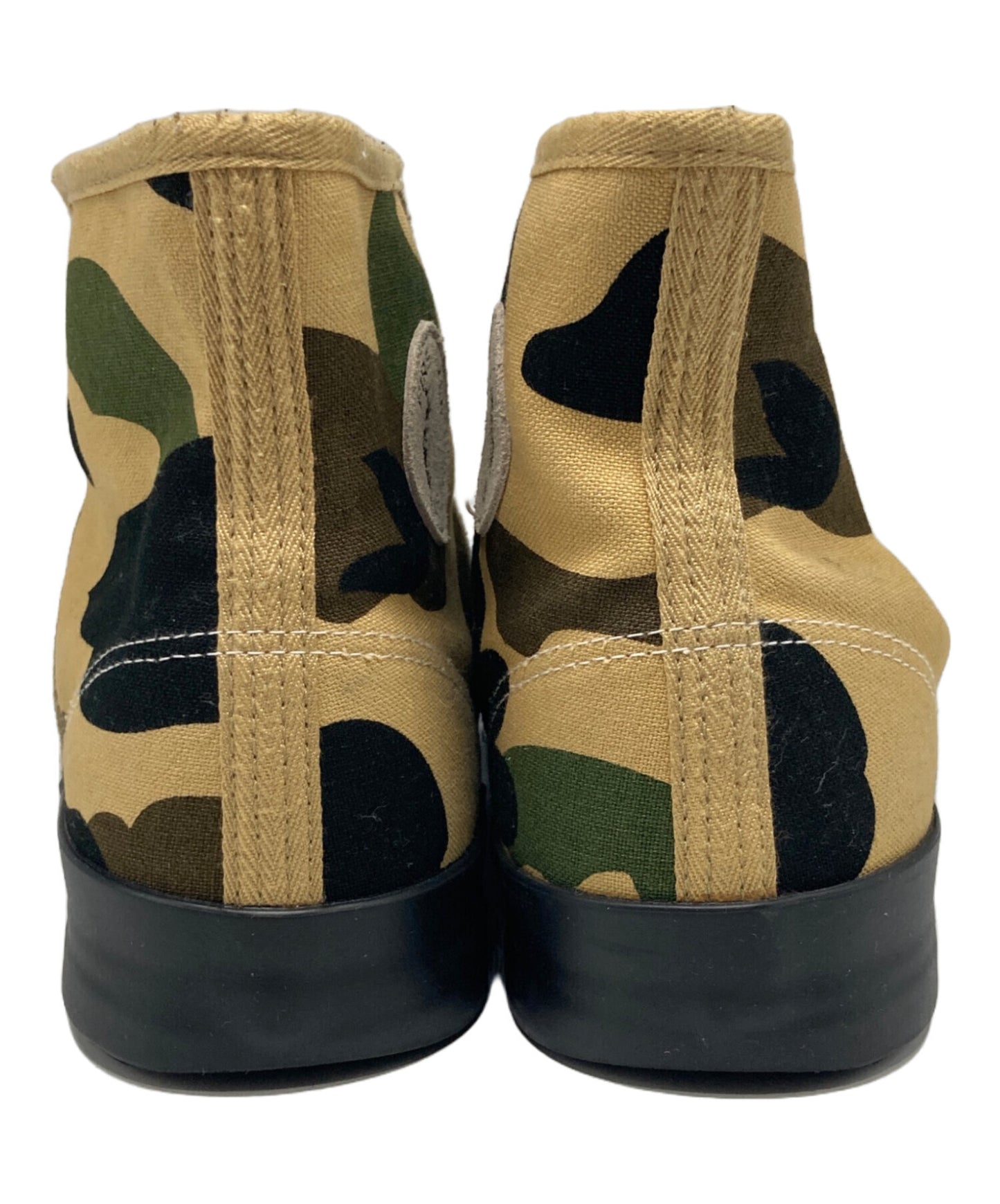 [Pre-owned] A BATHING APE Camo Pattern High Cut Sneakers