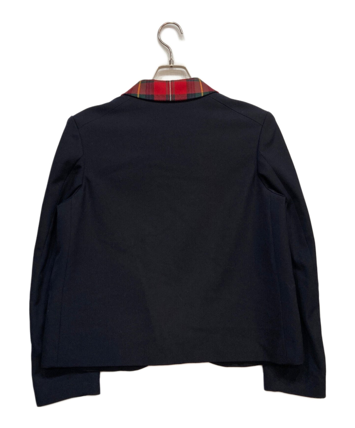 [Pre-owned] COMME des GARCONS GIRL Checked Round Collar Tailored Jacket NL-J006