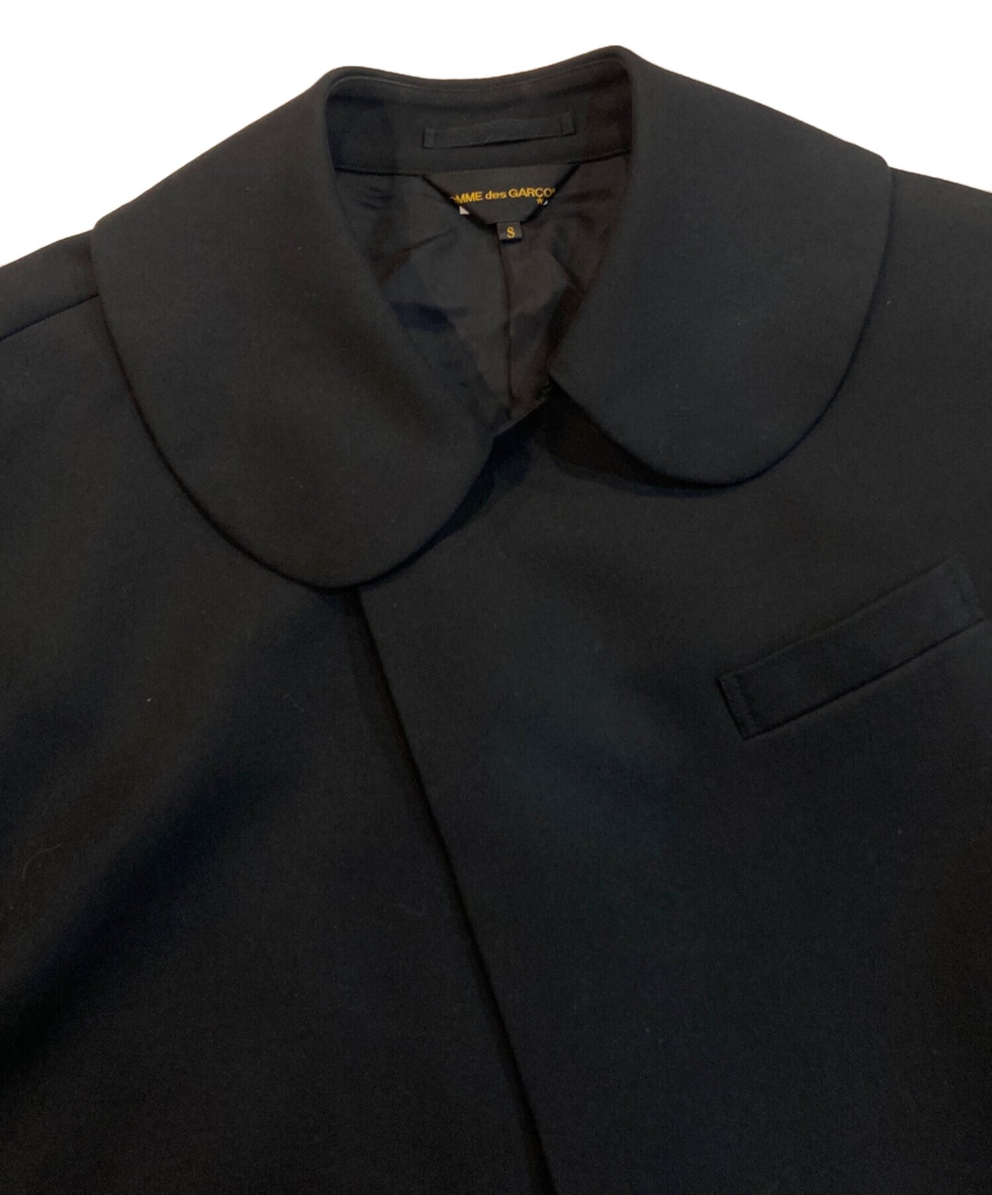 [Pre-owned] COMME des GARCONS Wool gaber asymmetrical jacket GK-J031