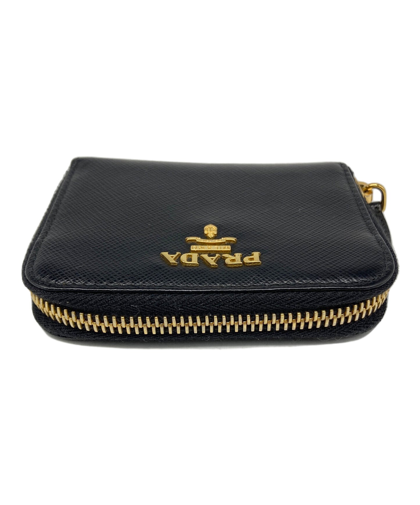 [Pre-owned] PRADA Saffiano leather coin purse 1MM268