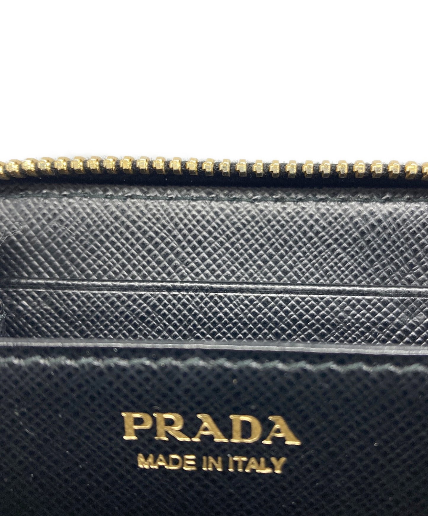 [Pre-owned] PRADA Saffiano leather coin purse 1MM268