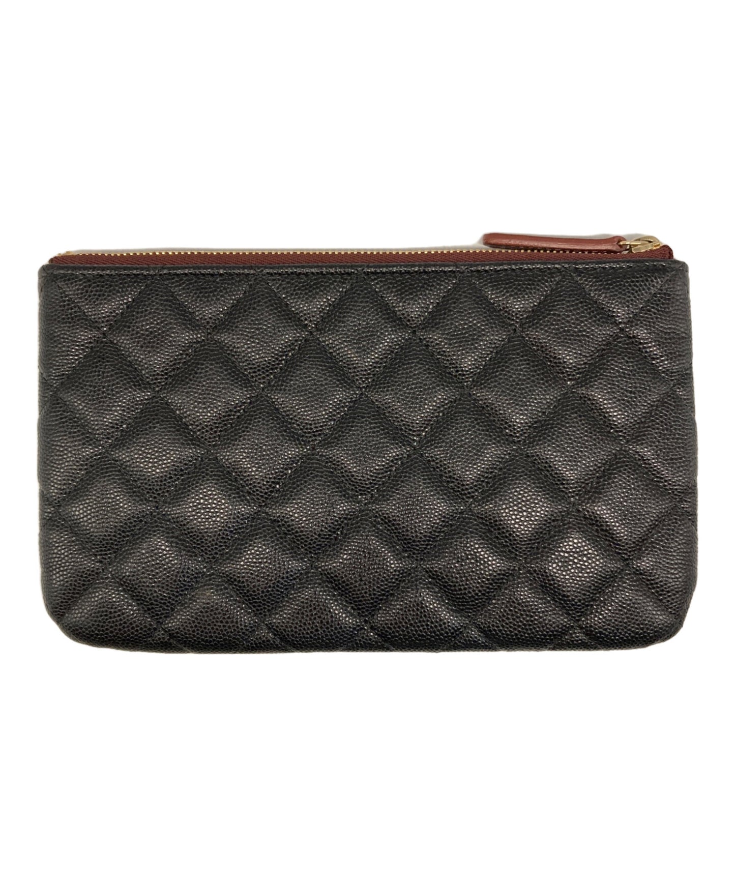 [Pre-owned] CHANEL Matelassé Coco Mark Pouch