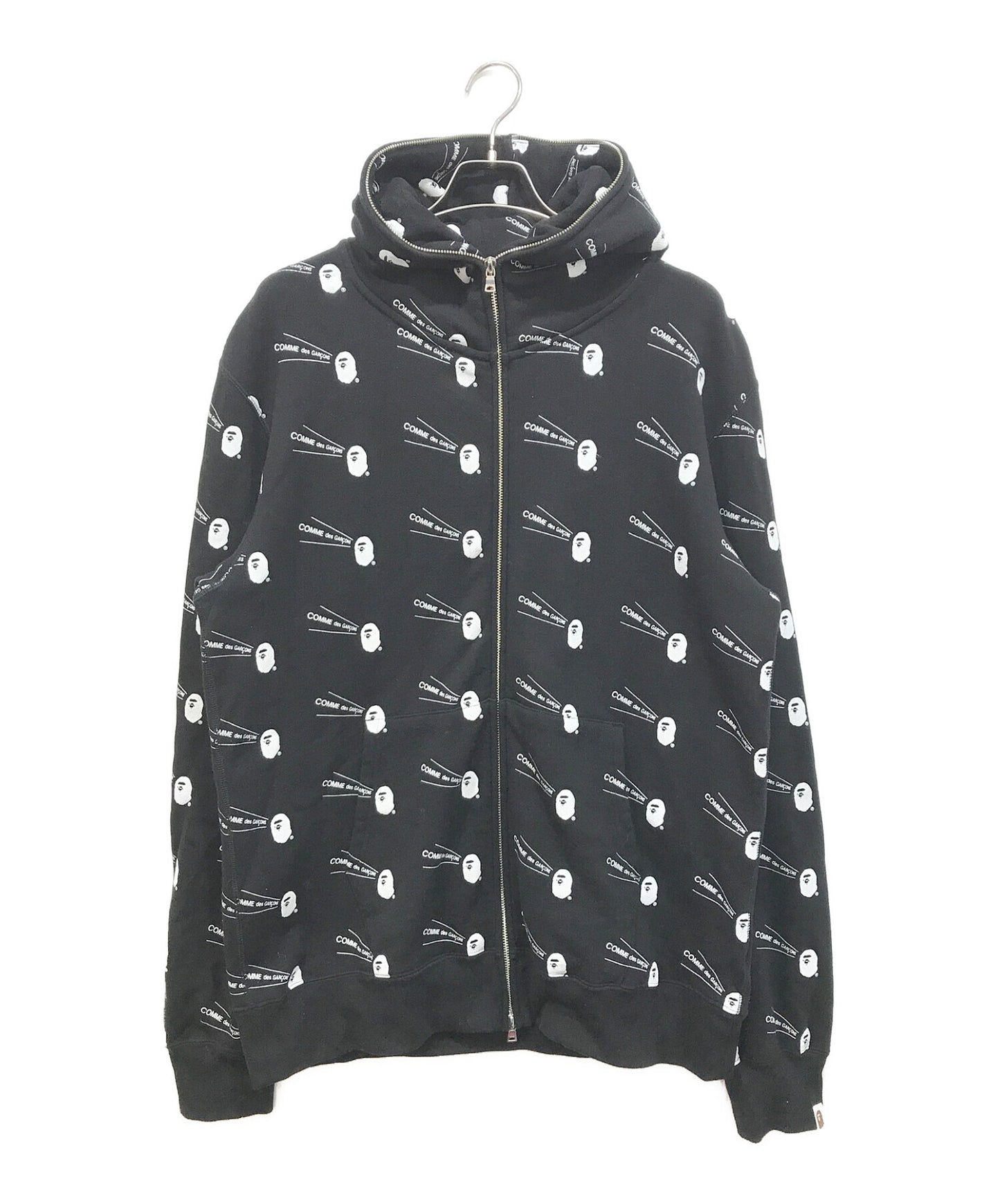 [Pre-owned] A BATHING APE Zip parka with all-over pattern 001zph221917x