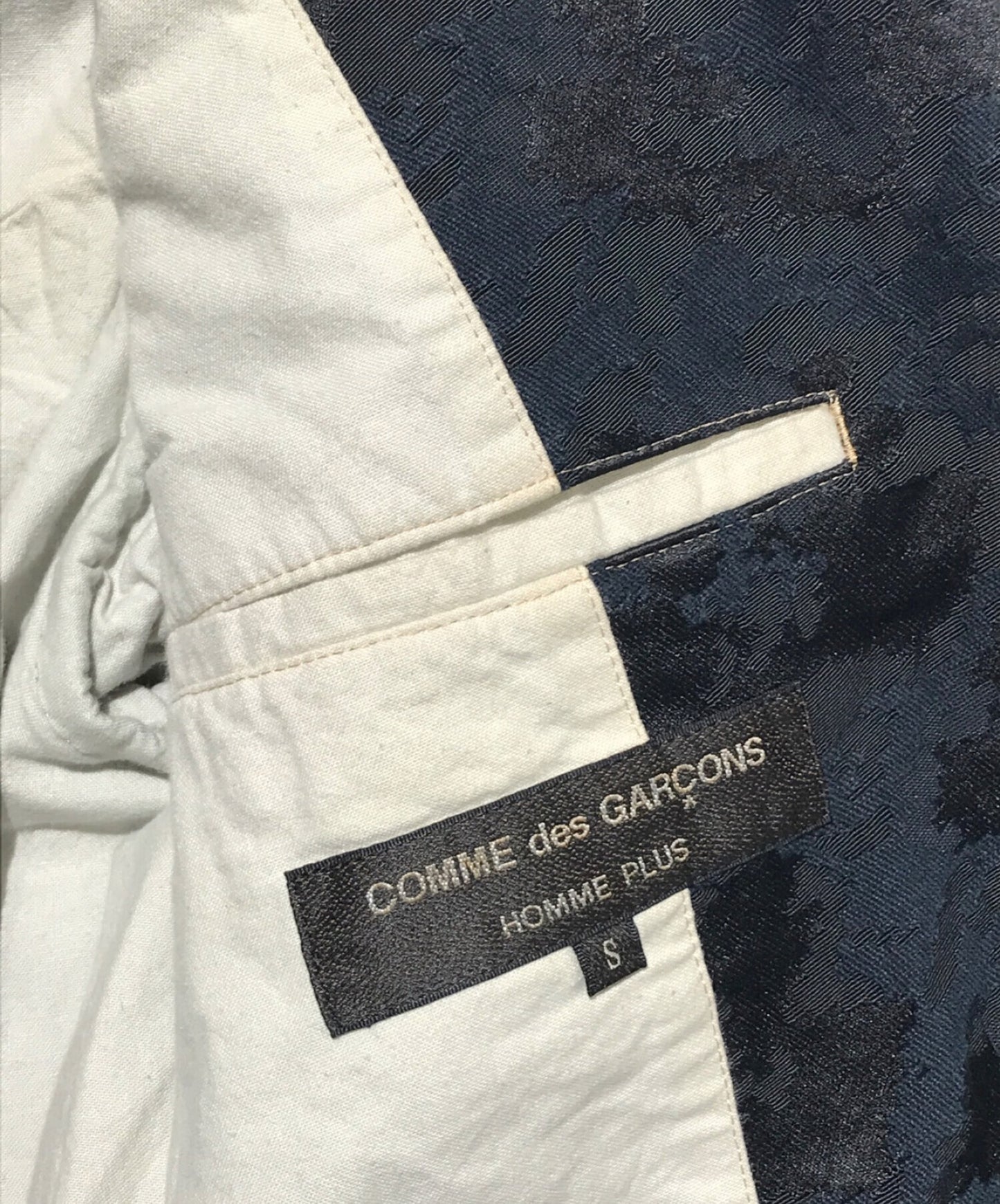 [Pre-owned] COMME des GARCONS HOMME PLUS Jacquard Tailored Jacket PH-J040