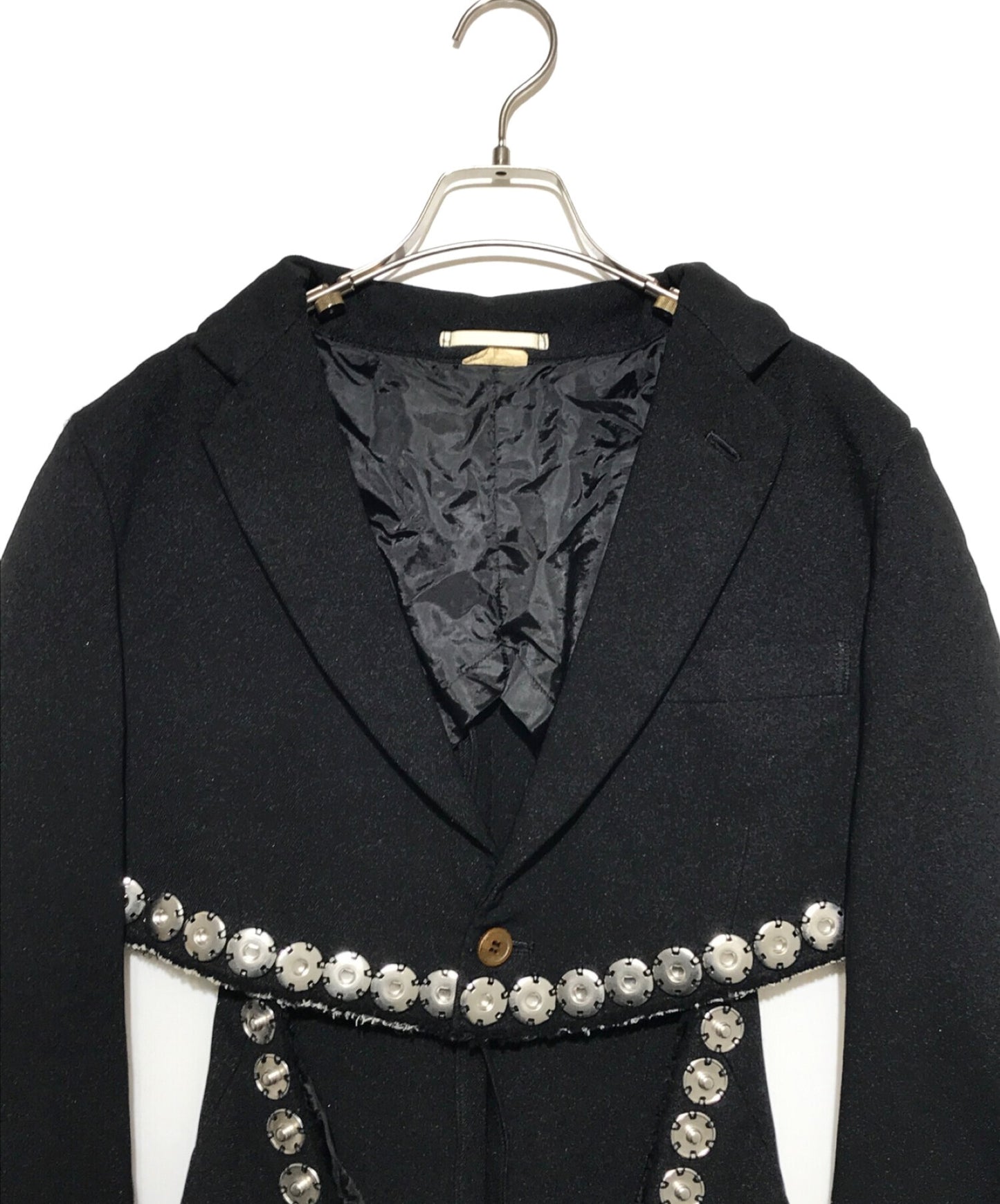 [Pre-owned] COMME des GARCONS HOMME PLUS Estelle Snap Button Decoration Jacket PQ-J0554