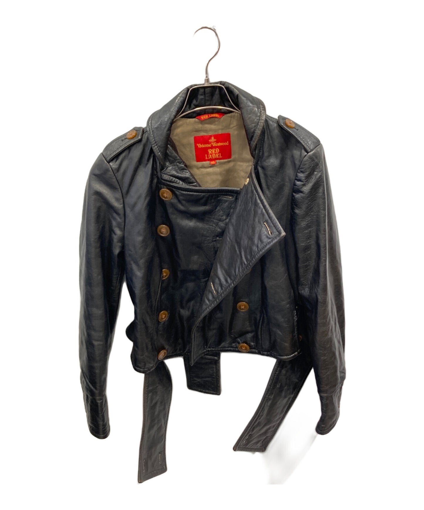 [Pre-owned] Vivienne Westwood RED LABEL Double Leather Jacket