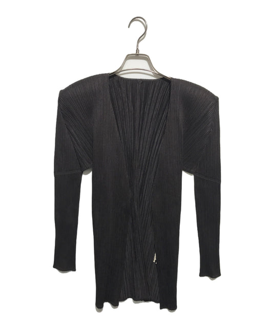 [Pre-owned] PLEATS PLEASE pleated cardigan PP74-J0107