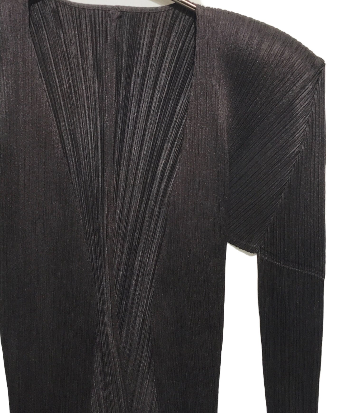 [Pre-owned] PLEATS PLEASE pleated cardigan PP74-J0107