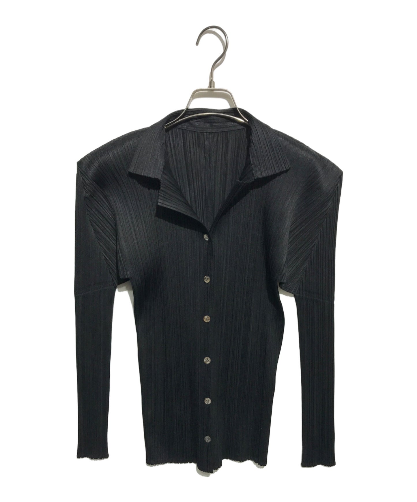 [Pre-owned] PLEATS PLEASE long-sleeved pleated shirt PP04-JK624