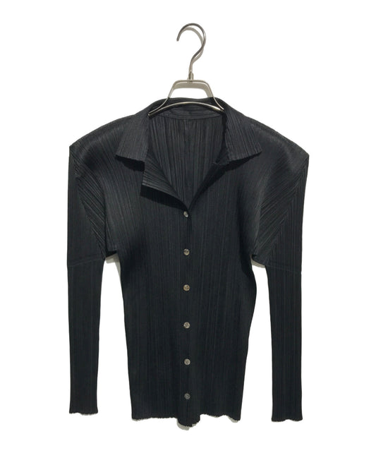 [Pre-owned] PLEATS PLEASE long-sleeved pleated shirt PP04-JK624