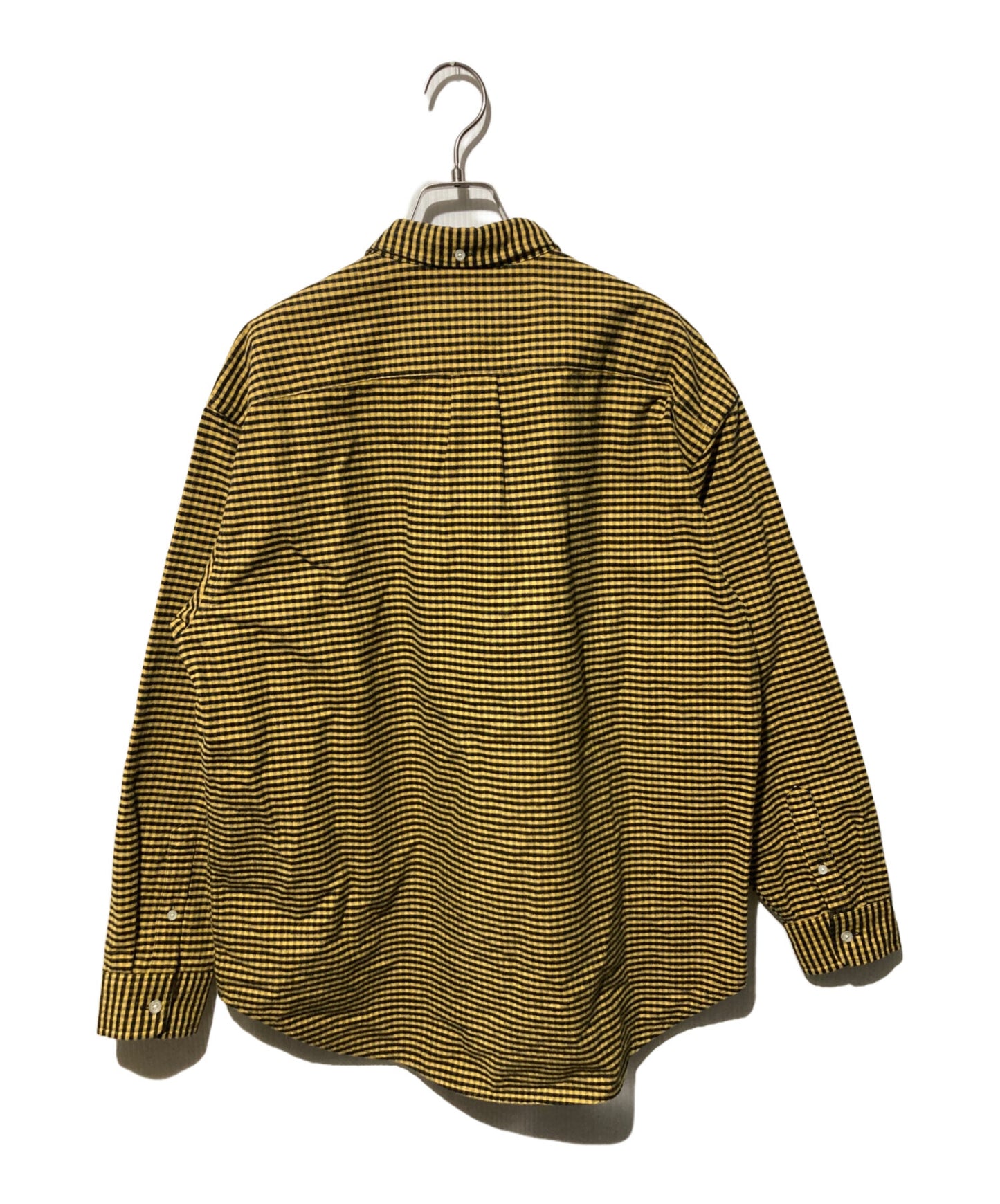 [Pre-owned] SUPREME Loose Fit Flannel Oxford Shirt Loose Fit Flannel Oxford Shirt