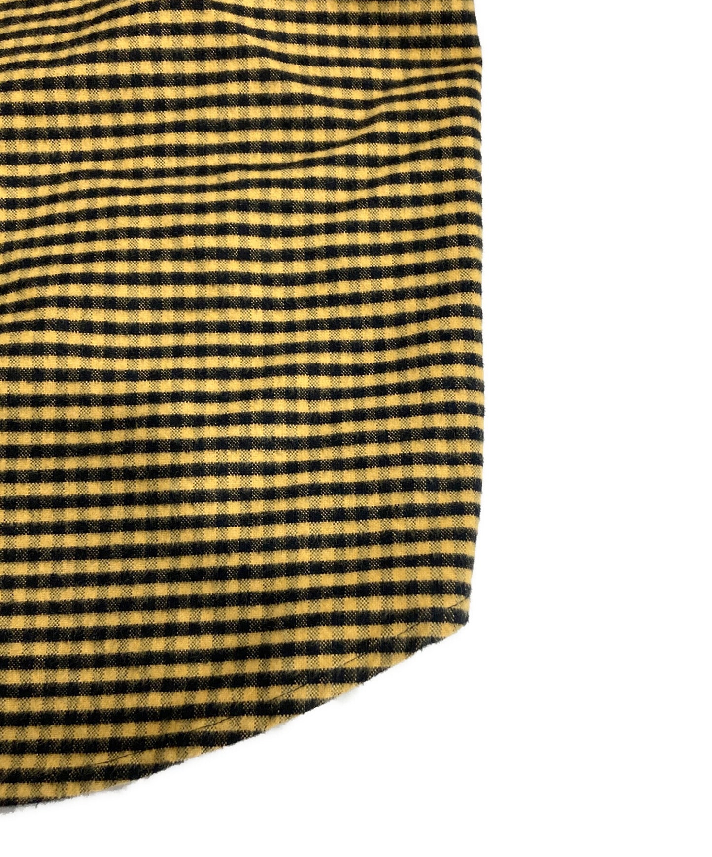 [Pre-owned] SUPREME Loose Fit Flannel Oxford Shirt Loose Fit Flannel Oxford Shirt