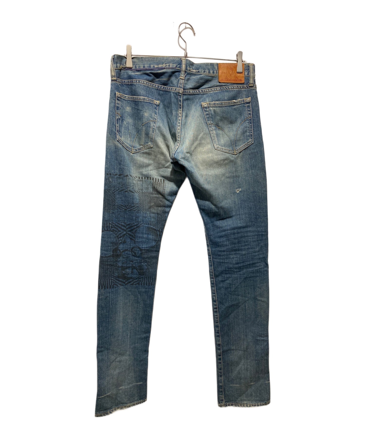パンツ Hysteric Glamour archive Destroy Denim Pre-owned] Hysteric Glamour Destroy All Monsters Denim Pants