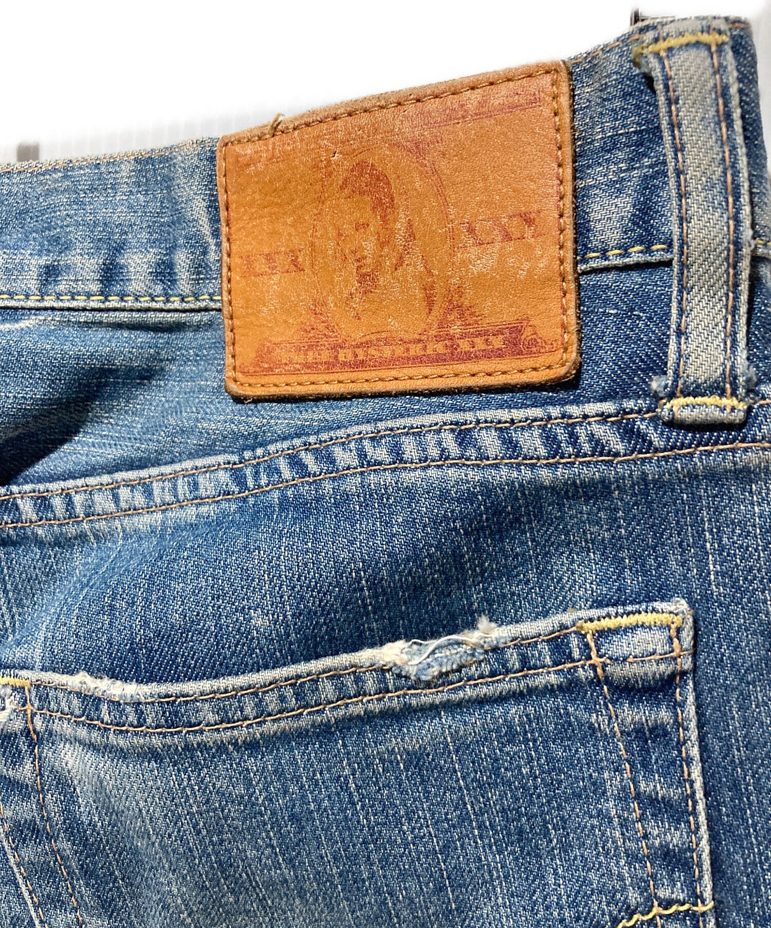Pre-owned] Hysteric Glamour Destroy All Monsters Denim Pants