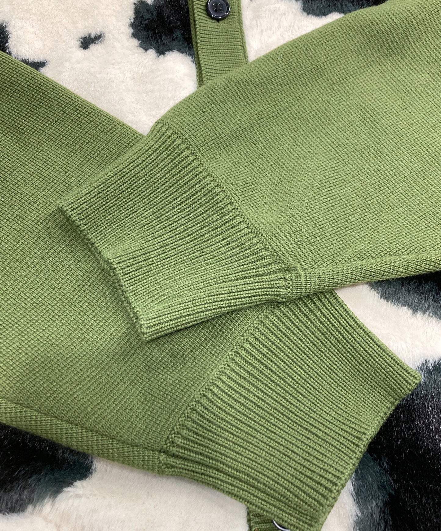 [Pre-owned] SUPREME 21SS Cow Print Cardigan