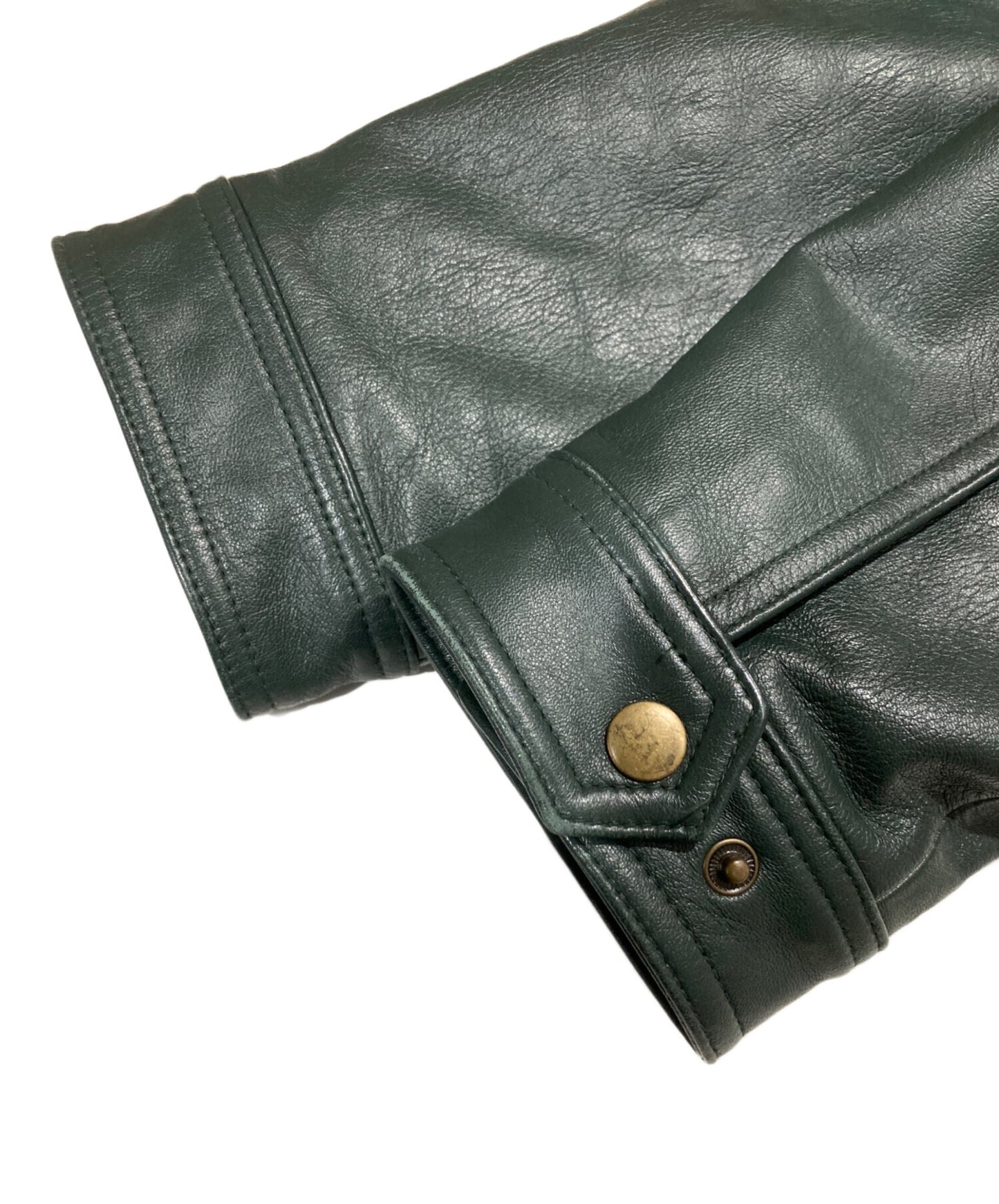 [Pre-owned] SUPREME 14AW HOODED LEATHER PARKA Hooded leather parka jacket