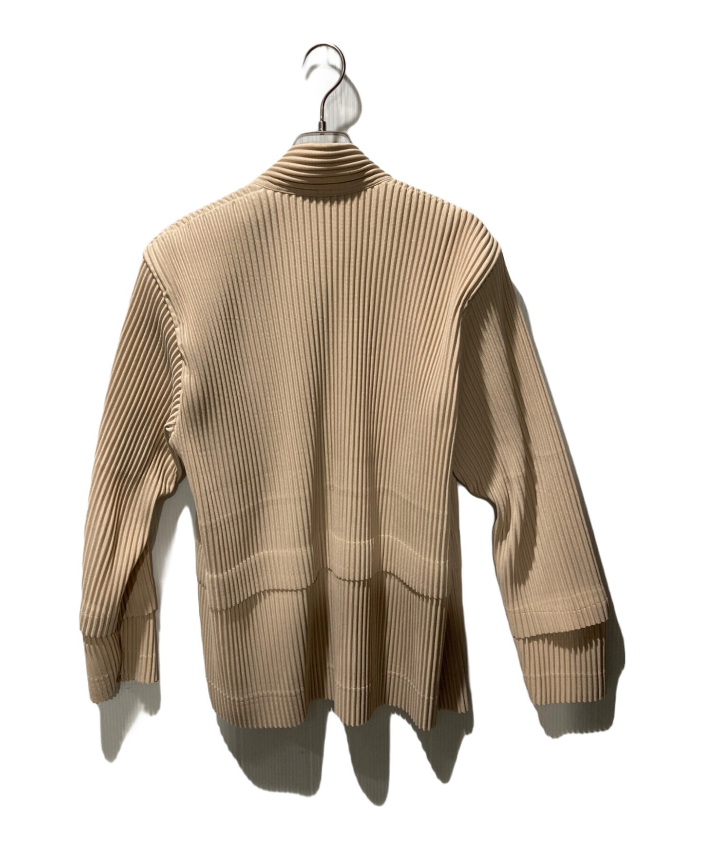 [Pre-owned] HOMME PLISSE ISSEY MIYAKE Pleated Zip Jacket HP41JC170