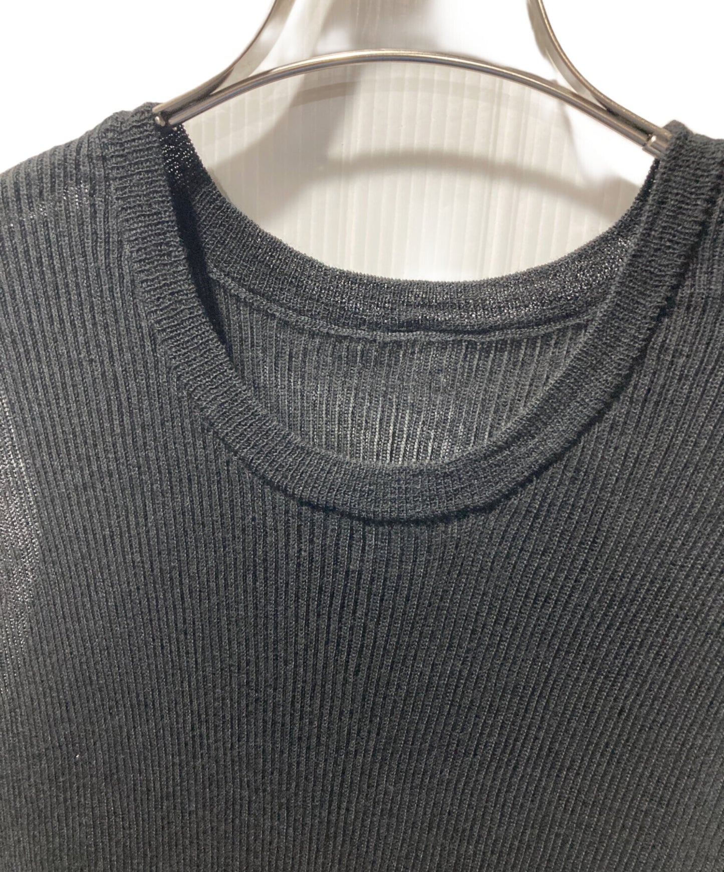 [Pre-owned] YOHJI YAMAMOTO Sleeveless Knit Dress FZ-K03-180