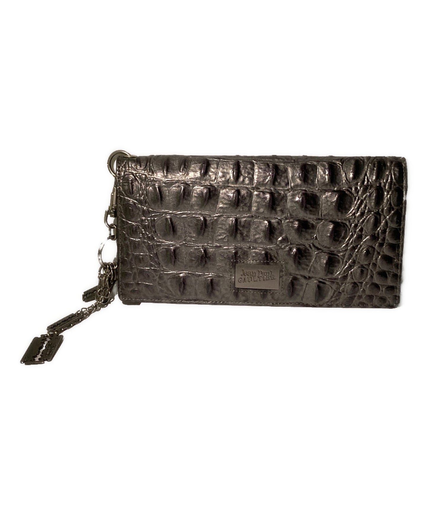 [Pre-owned] Jean Paul GAULTIER Gantam long wallet with chain