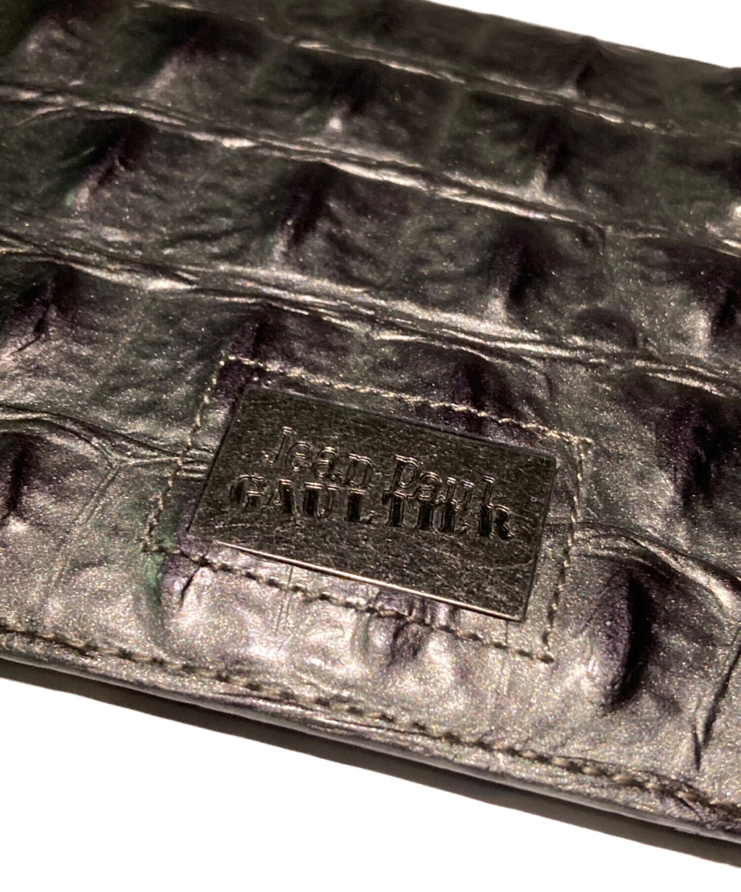 [Pre-owned] Jean Paul GAULTIER Gantam long wallet with chain