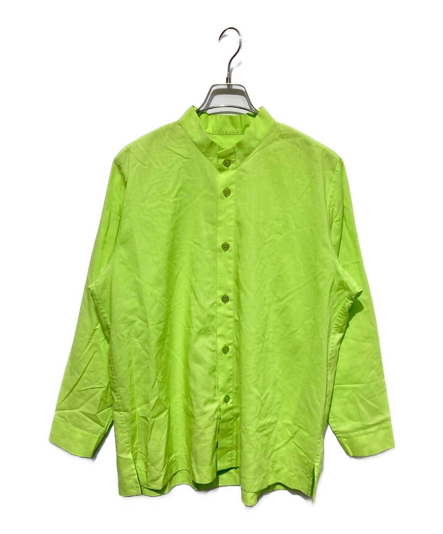 [Pre-owned] HOMME PLISSE ISSEY MIYAKE stand-up collar shirt HP31FJ324
