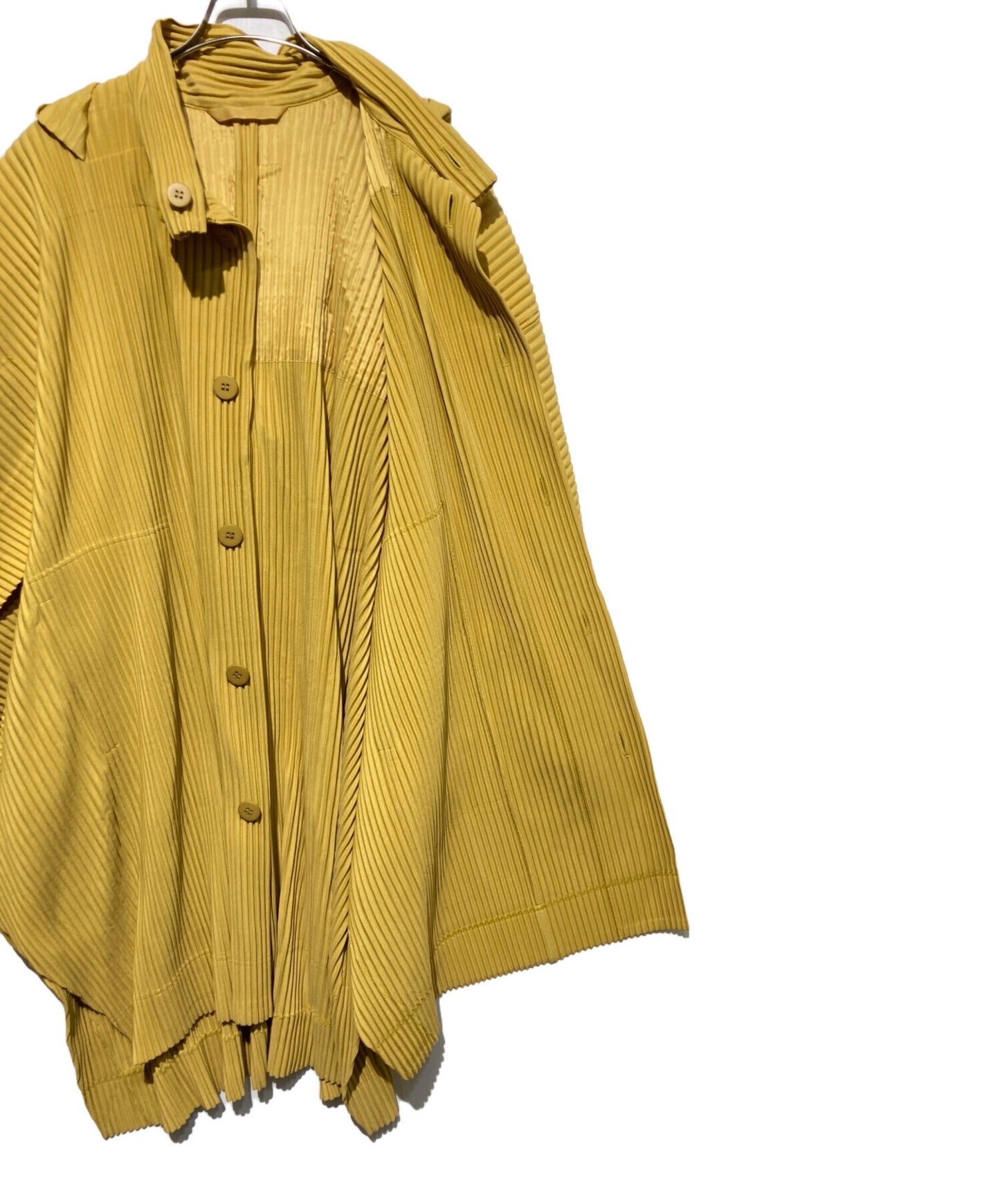 [Pre-owned] HOMME PLISSE ISSEY MIYAKE KITE Pleated Coat HP51JA351