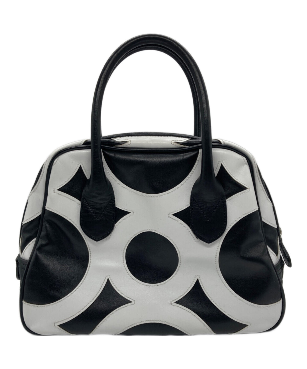 [Pre-owned] COMME des GARCONS Trapezoidal Circle Symbol Bag KZ-K 257