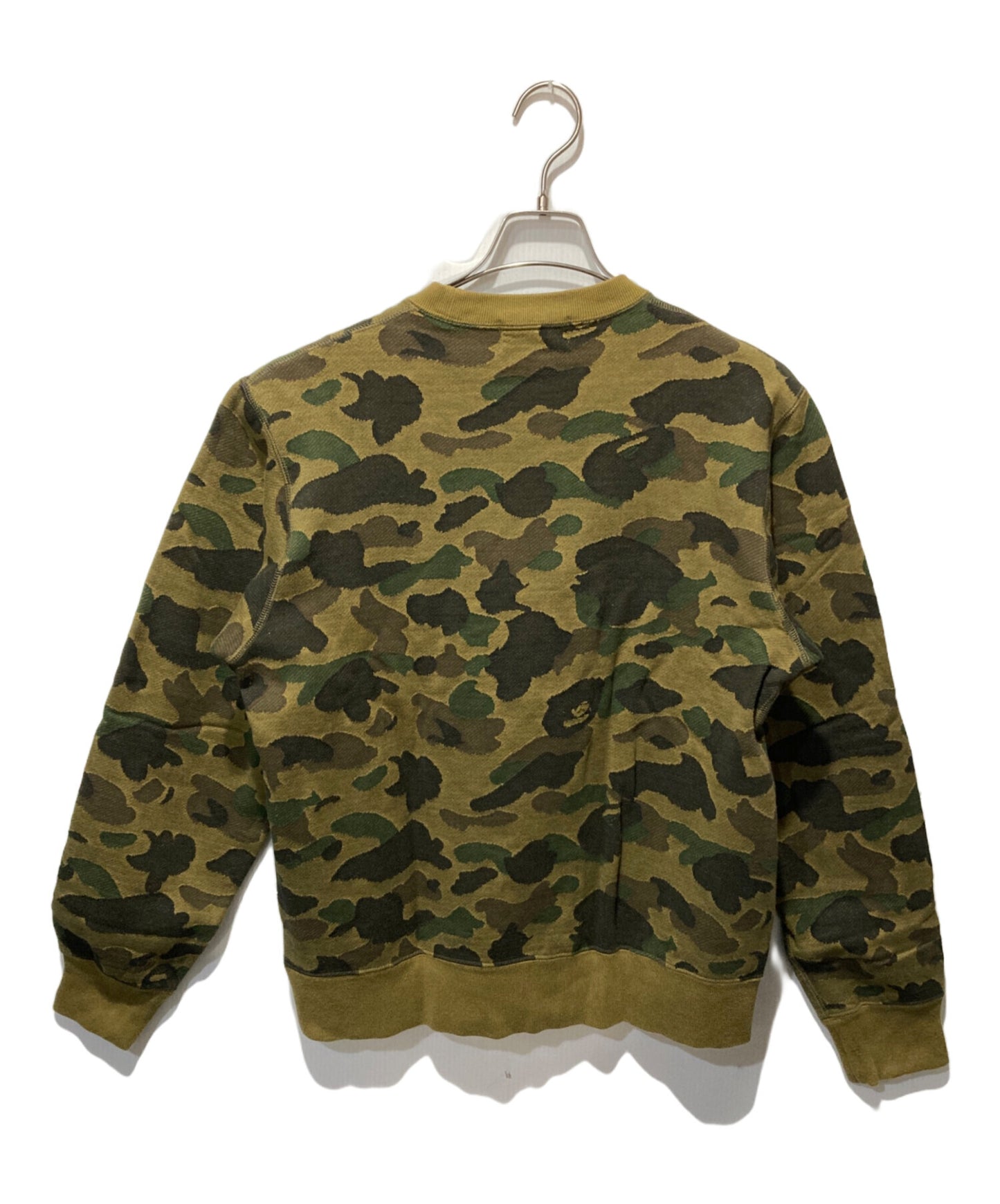 [Pre-owned] A BATHING APE 1st CAMO CREWNECK Sweatshirt 001SWA801015X