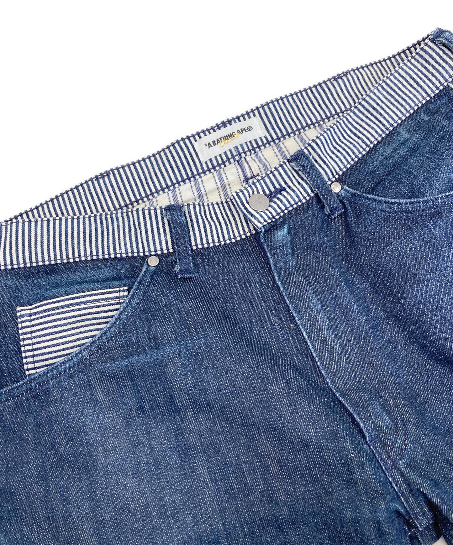 [Pre-owned] A BATHING APE denim pants