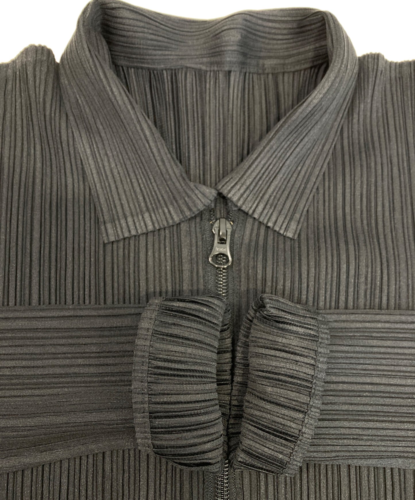[Pre-owned] PLEATS PLEASE Pleated Zip Jacket PP04-JD359