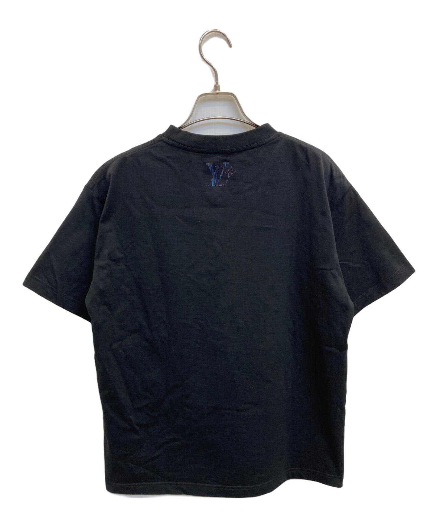 [Pre-owned] LOUIS VUITTON Iridescent LV Bars T-shirt RM252MV NPG HTY08W