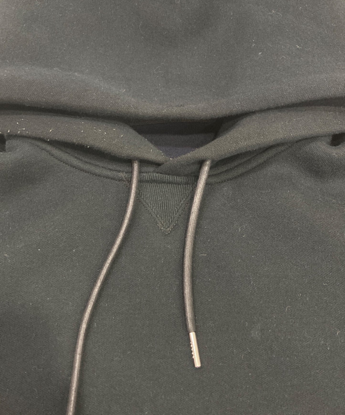 [Pre-owned] sacai Sponge Sweat x Nylon Twill Hoodie SCM-325